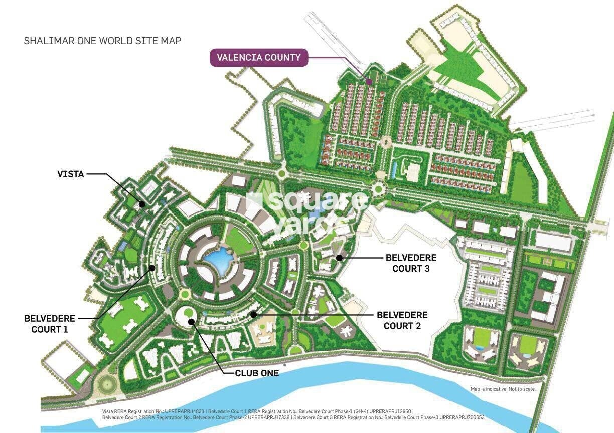 Shalimar One World Valencia County Master Plan Image