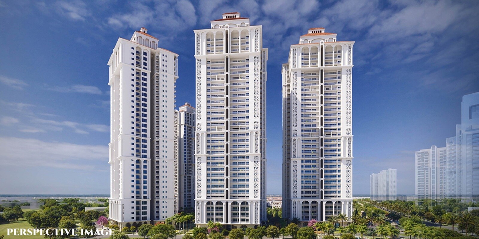 Shalimar One World Valencia Tower residential project in Gomti Nagar