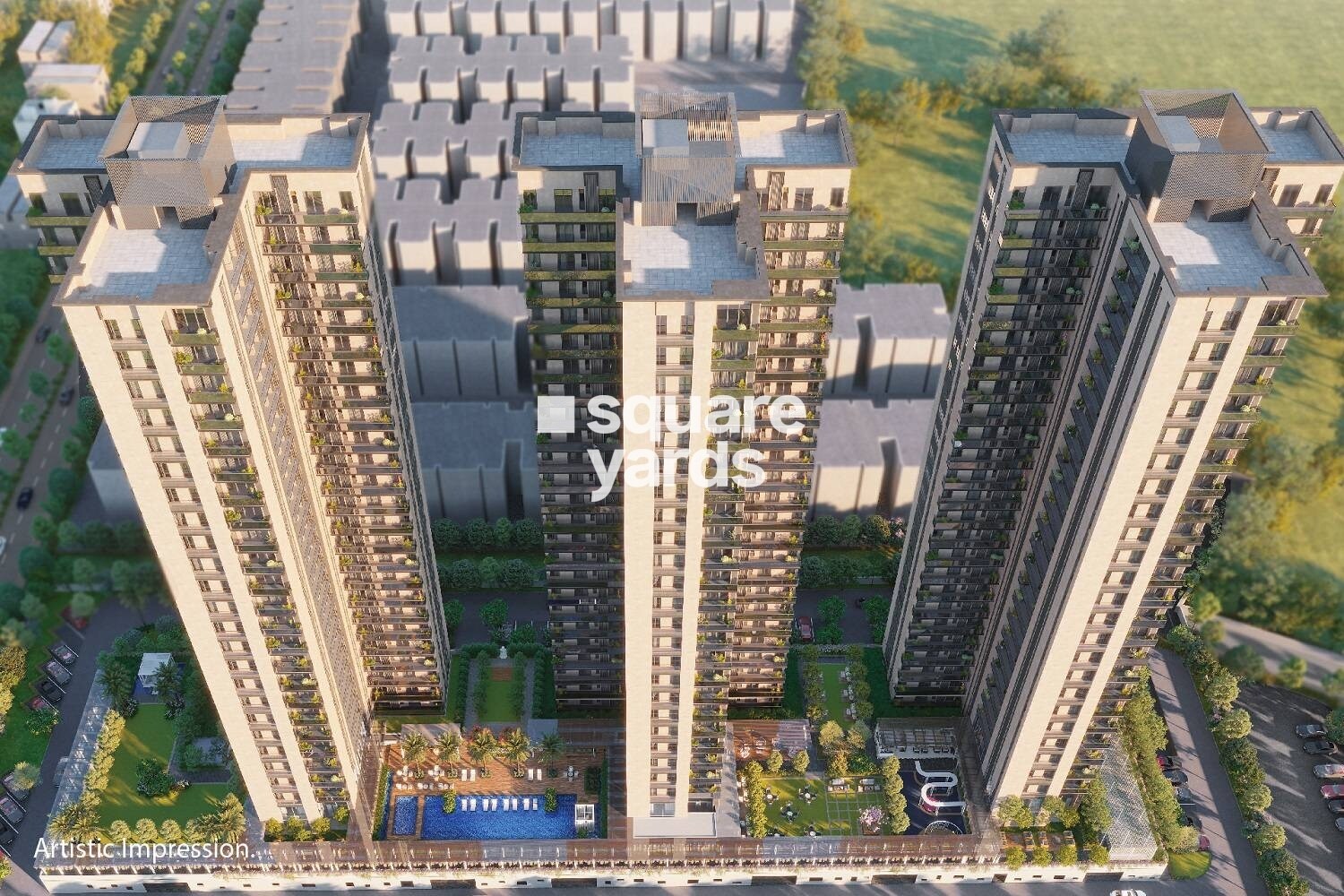 Shalimar One World Whispering Woods Tower View 1