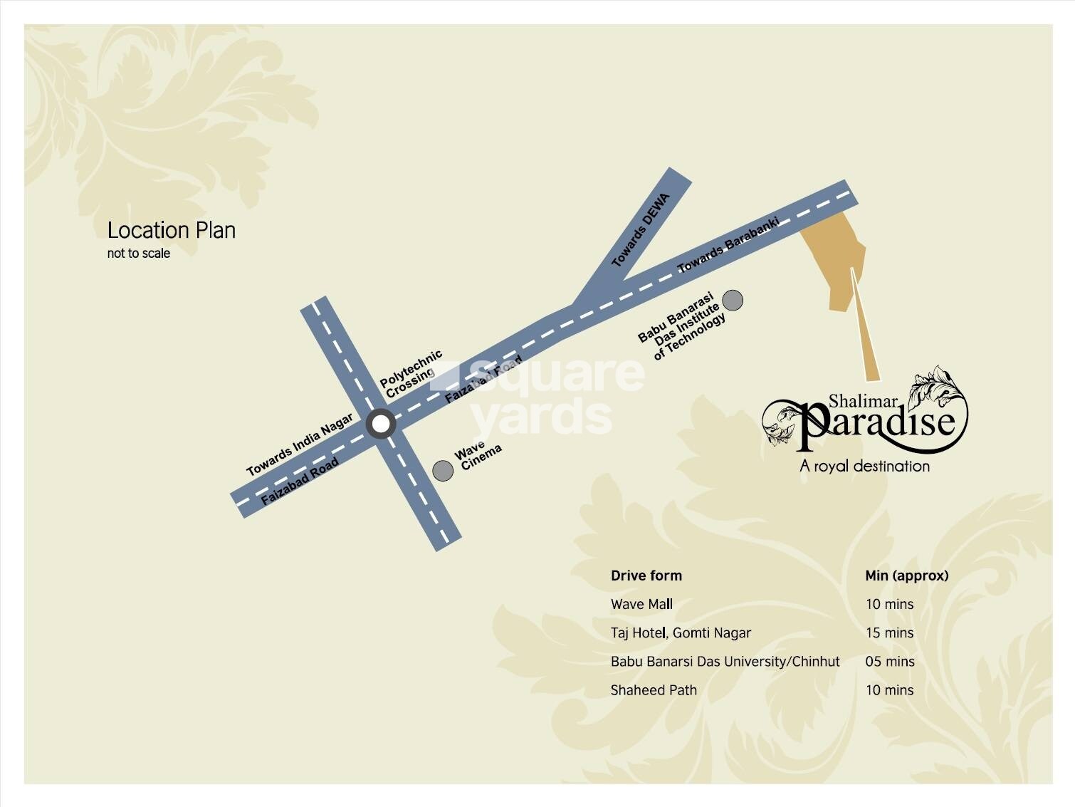 Shalimar Paradise Location Image