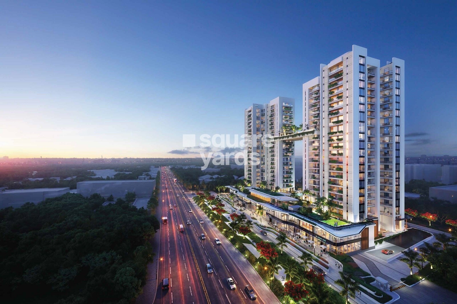 Shalimar Sky Garden Tower View