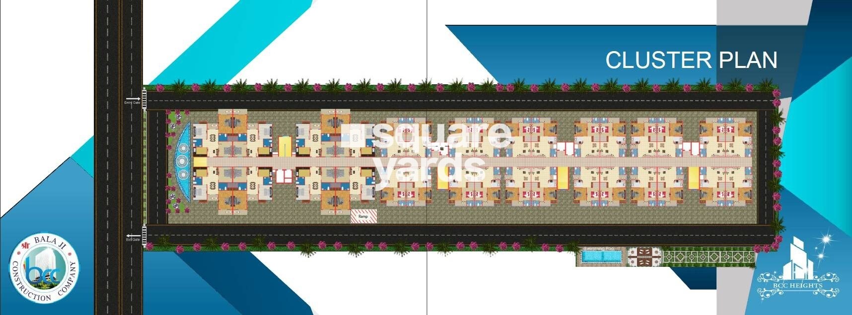 Shri Balaji BCC Heights Master Plan Image