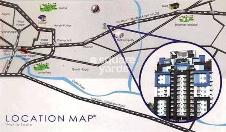 Signature Lucknow Height Location Image