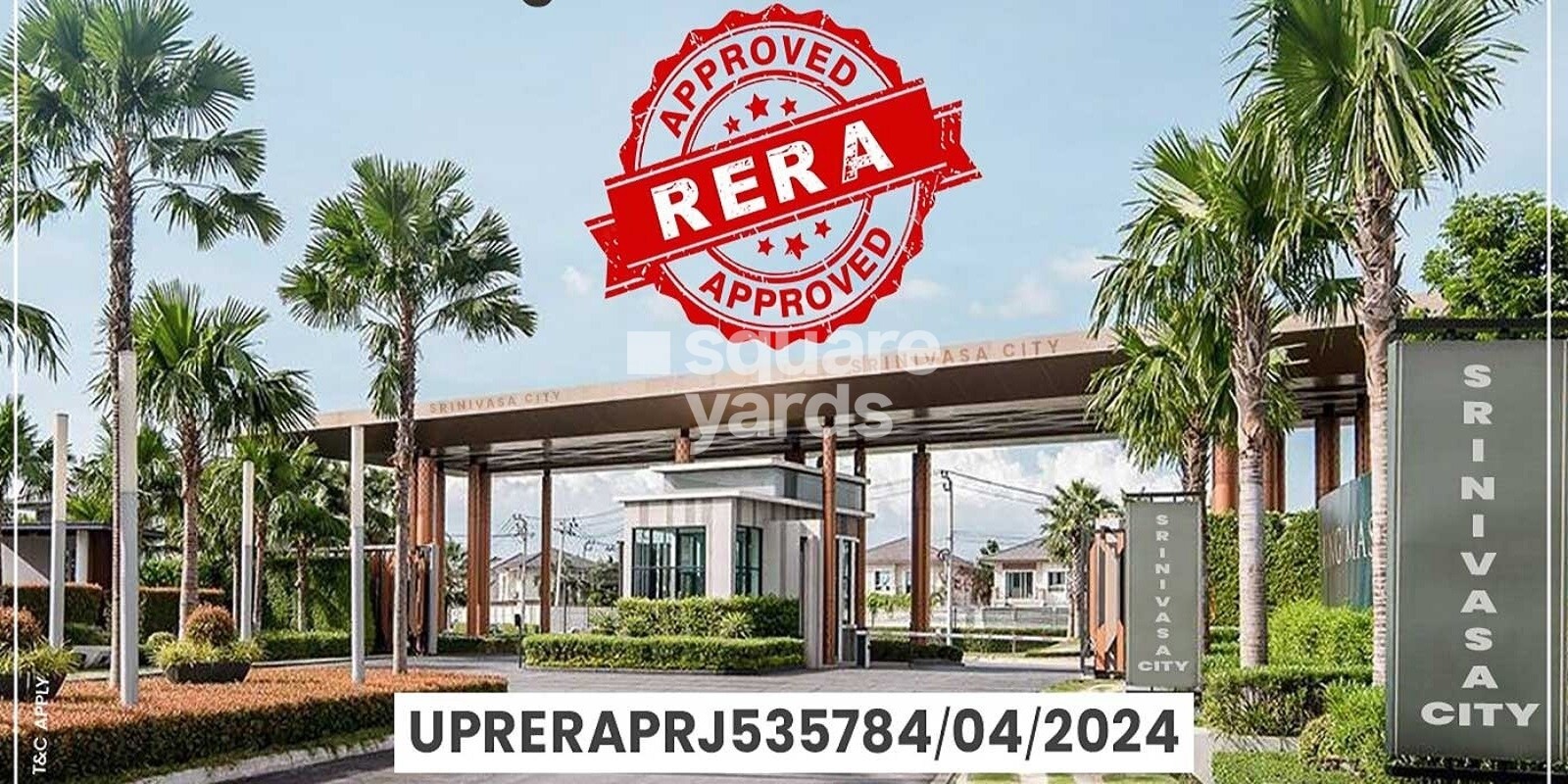 Srinivasa City residential project in Nijampur Malhaur