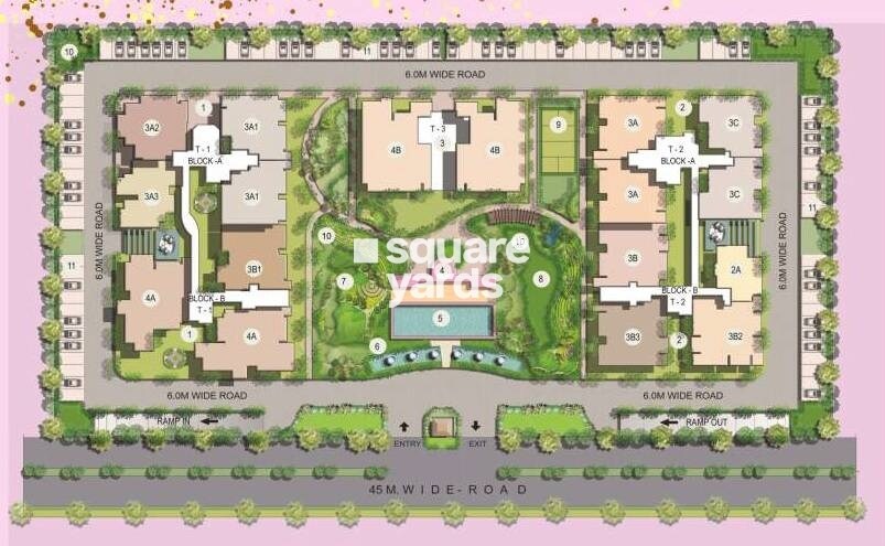 Surya Inaaya Royal Heights Master Plan 1