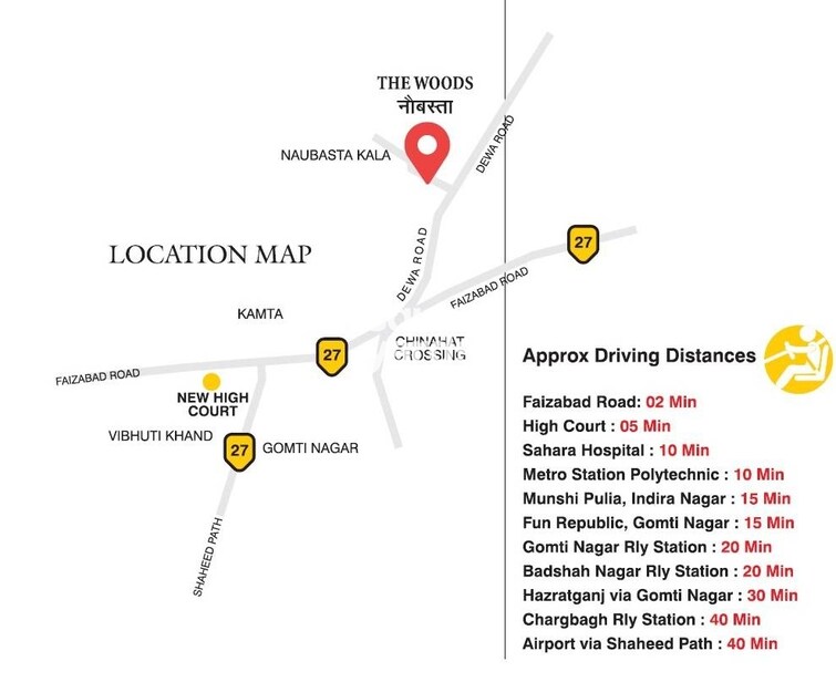 Touchwood The Woods Naubasta Location Image