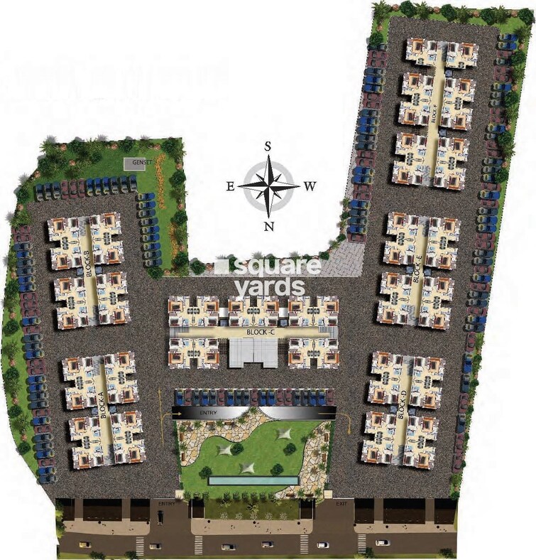 Touchwood The Woods Naubasta Master Plan Image