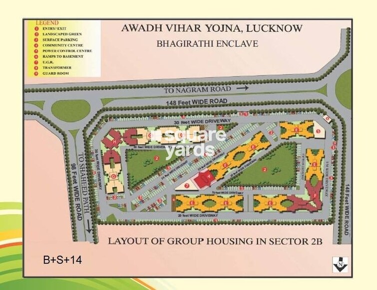 UPAVP Bhagirathi Enclave Master Plan Image
