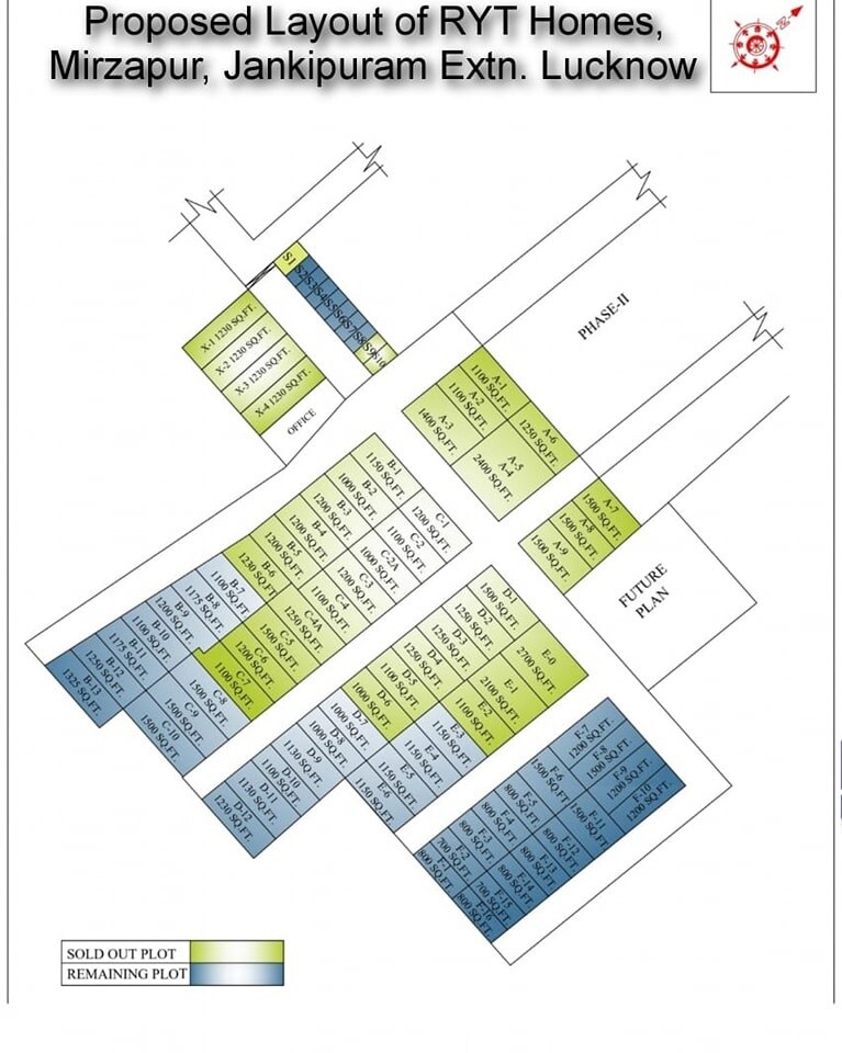 Vasundhara RYT Homes Master Plan Image