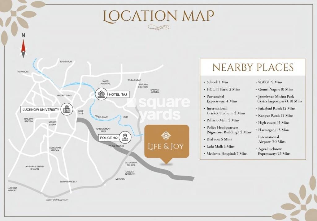 YTT Life and Joy Location Image