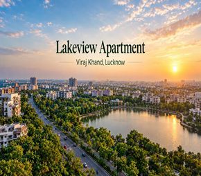 LDA Lakeview Apartment project in Viraj Khand, Lucknow