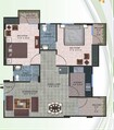 Aqama Paradise Palm 2 BHK Layout