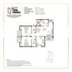 Eldeco Twin Towers 2 BHK Layout