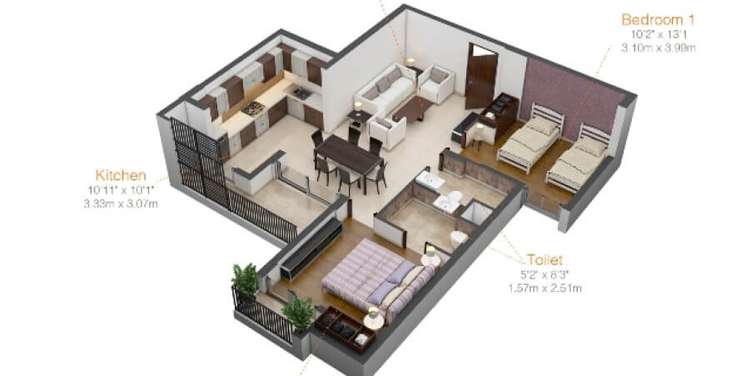 kiara residency apartment 2bhk 1039sqft51