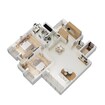 Levana Celebrity Meadows 2 BHK Layout