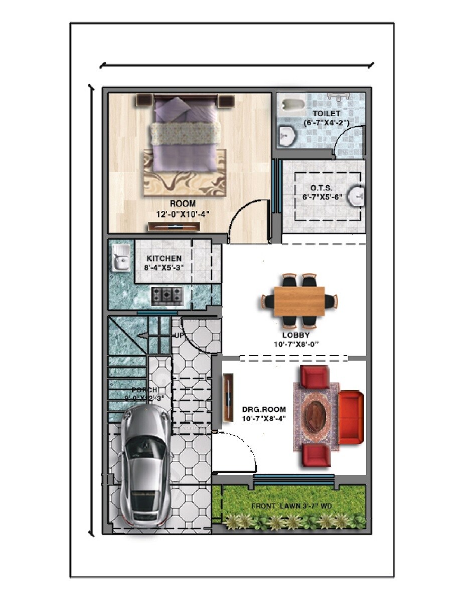 1 BHK 650 Sq. Ft. Villa
