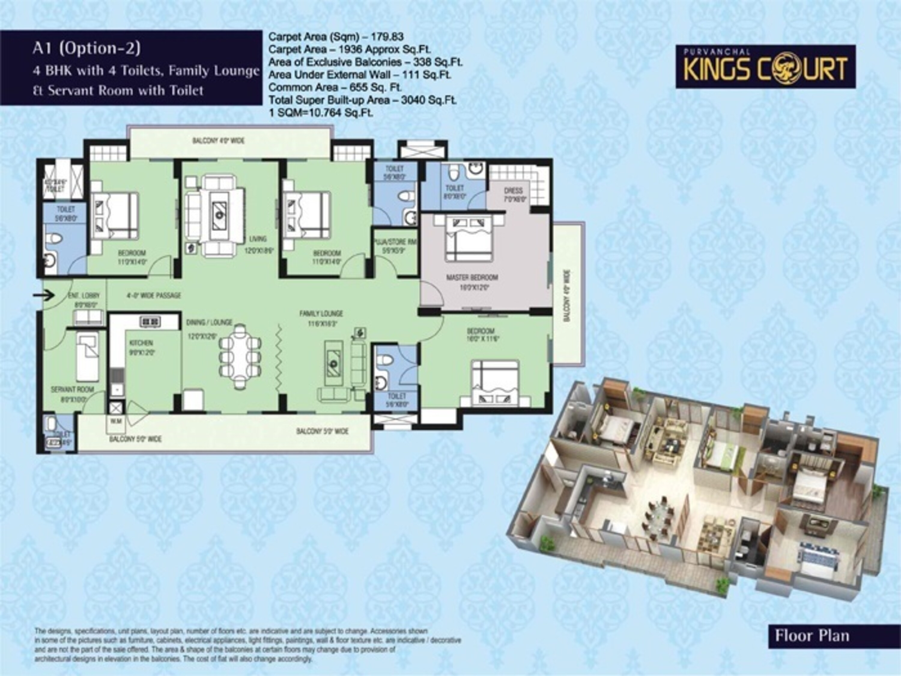 purvanchal kings court apartment 4 bhk 1836sqft 20204313104355