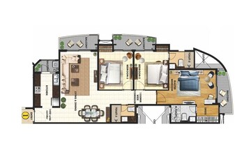  3 BHK Apartment at Rishita Mulberry Heights, Sushant Golf City – for Sale