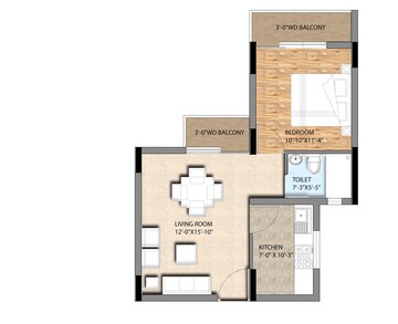  1 BHK Apartment at Sahu City, Sultanpur Road – for Sale