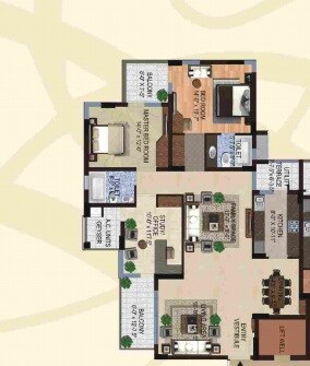 2 BHK 1760 Sq. Ft. Apartment