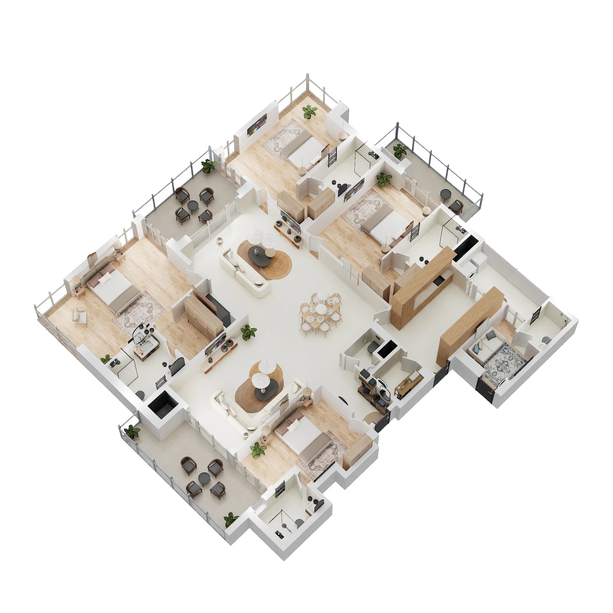 4 BHK 4015 Sq. Ft. Apartment