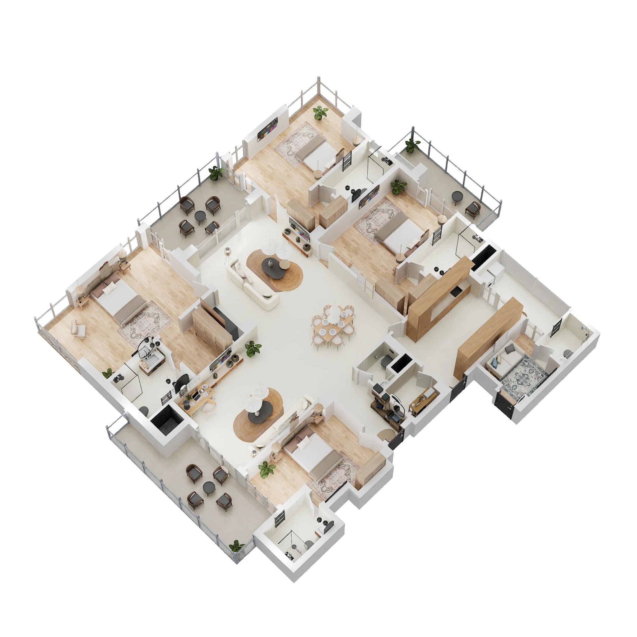 4 BHK 4090 Sq. Ft. Apartment