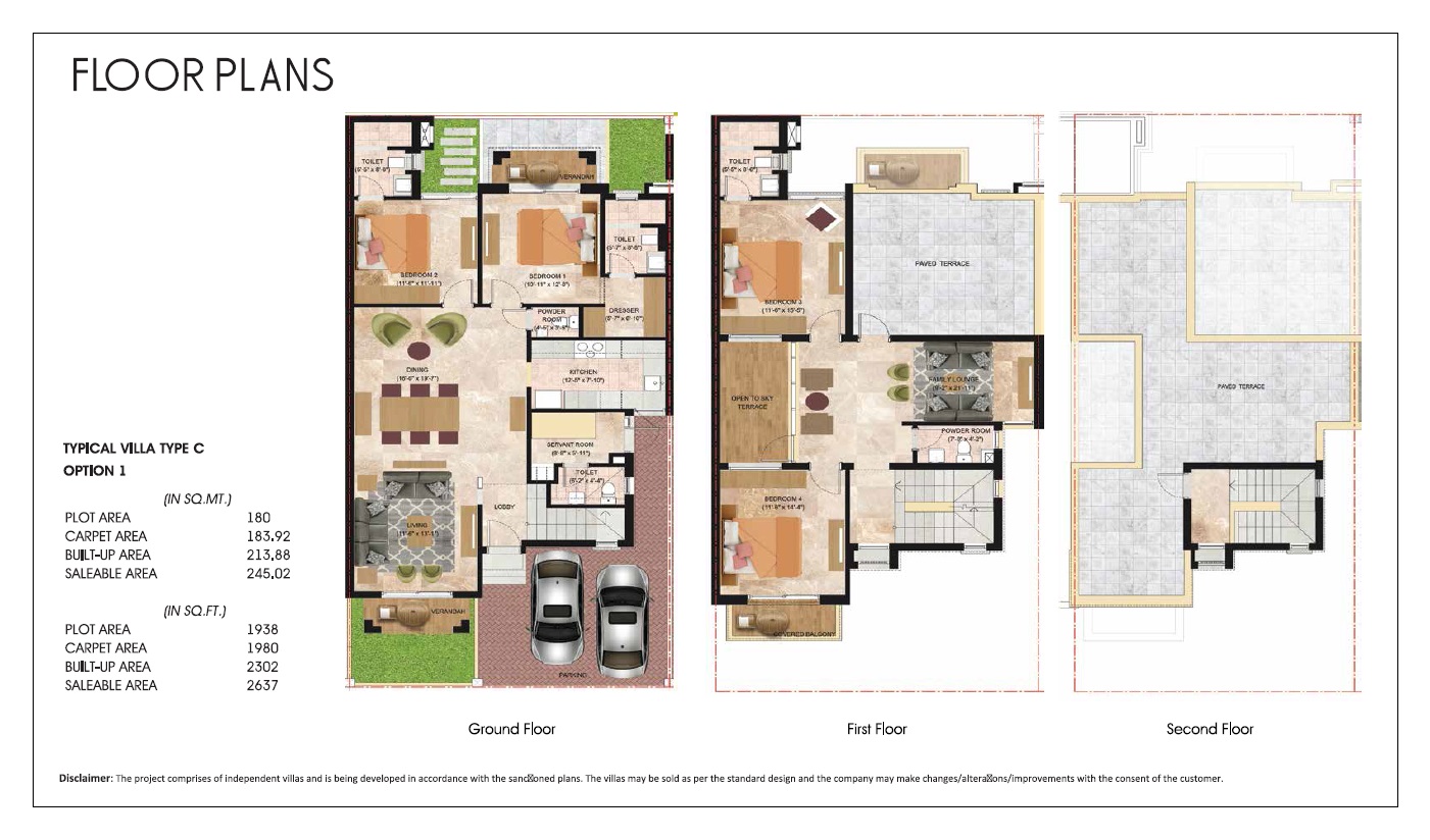 shalimar garden bay aster villa 4 bhk 2637sqft 20262725122720