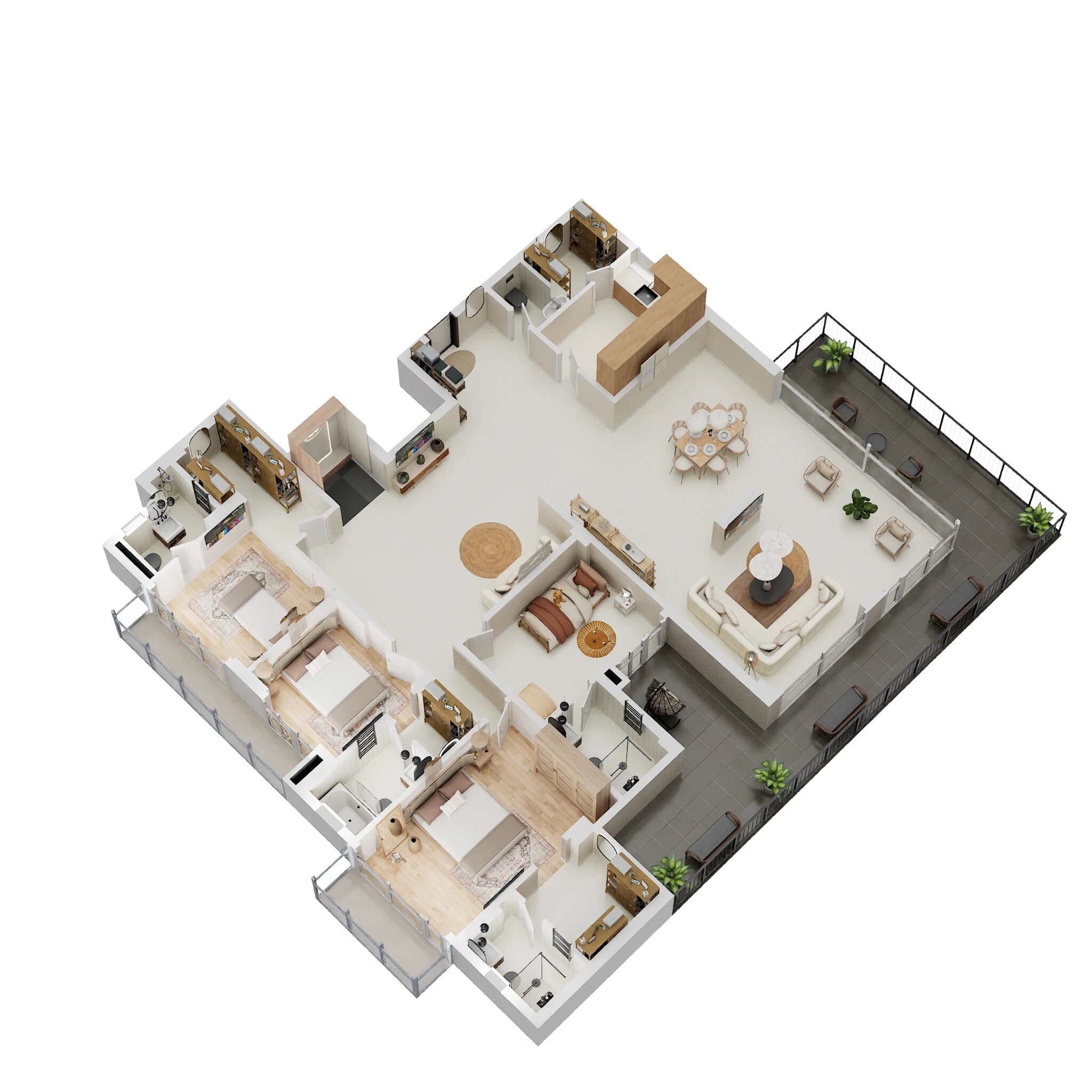 4 BHK 4275 Sq. Ft. Apartment