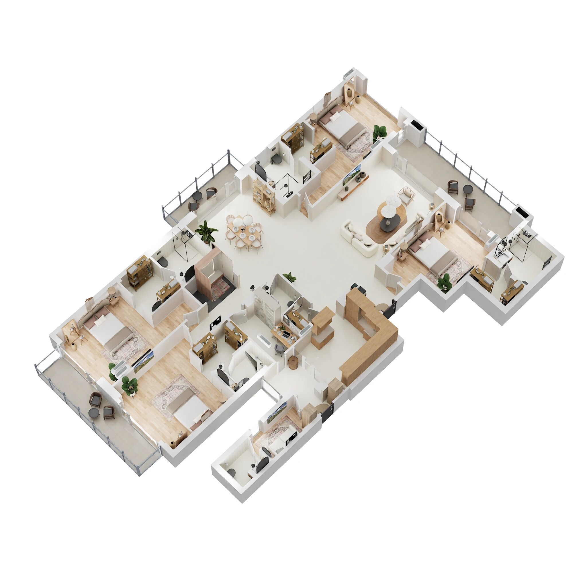 4 BHK 2324 Sq. Ft. Apartment