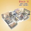 Venessa Enfinity Heights 2 BHK Layout
