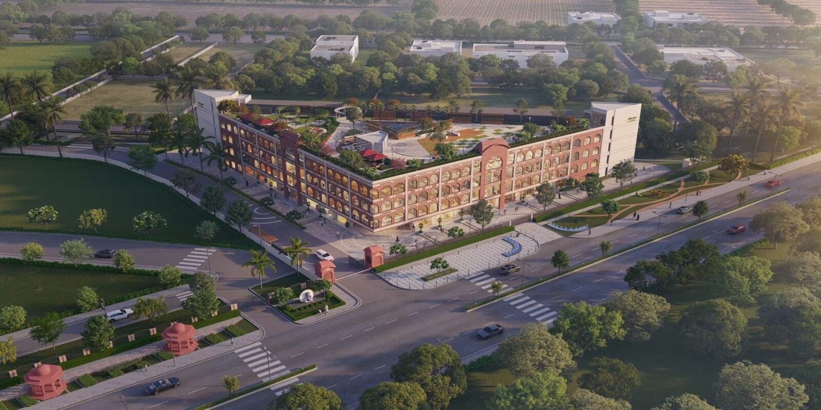 Infinity Krishna Bhumi Arcade, Vrindavan, Mathura