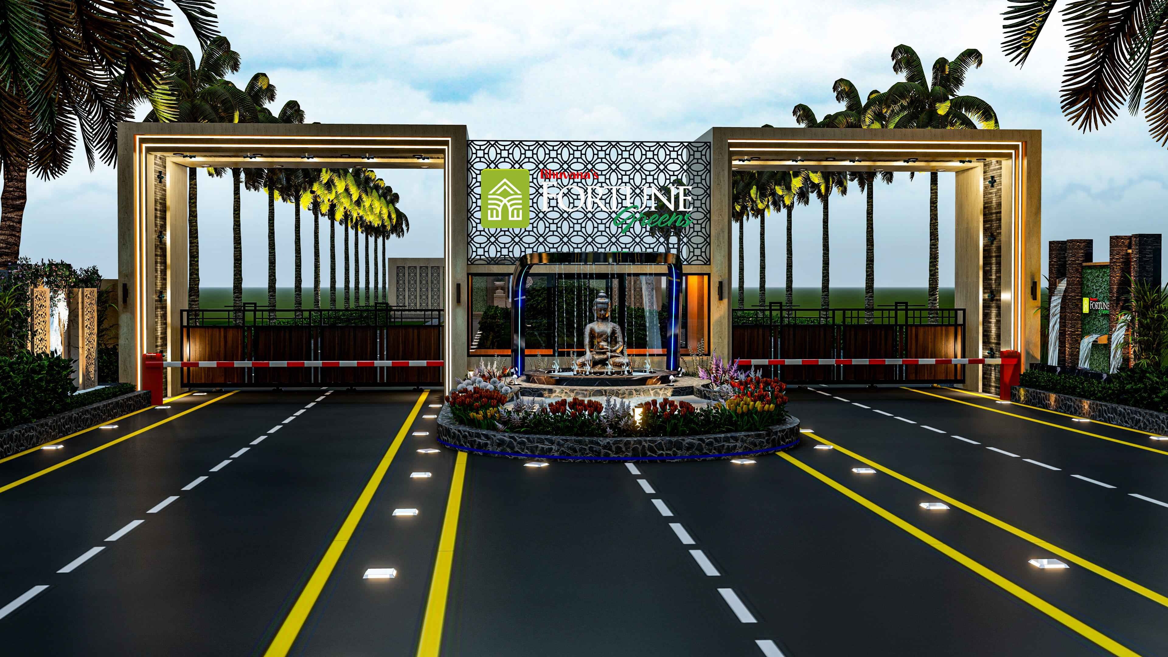 Bhuvana Fortune Greens Entrance View