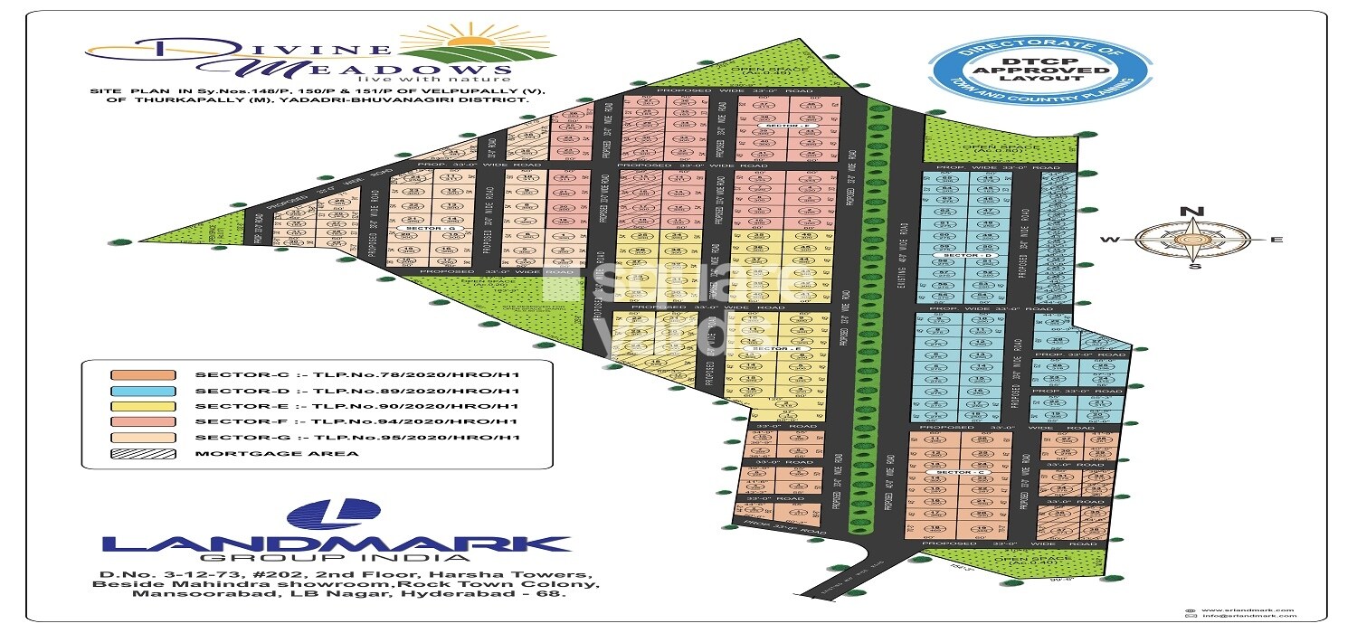Landmark Divine Meadows Master Plan Image