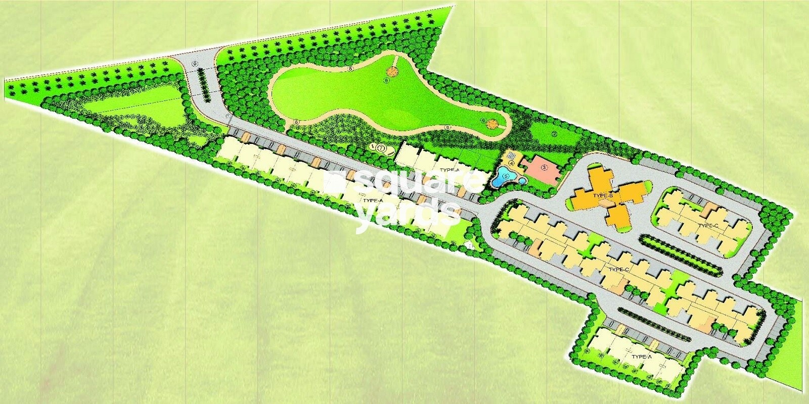 Ansal Courtyard Master Plan 1