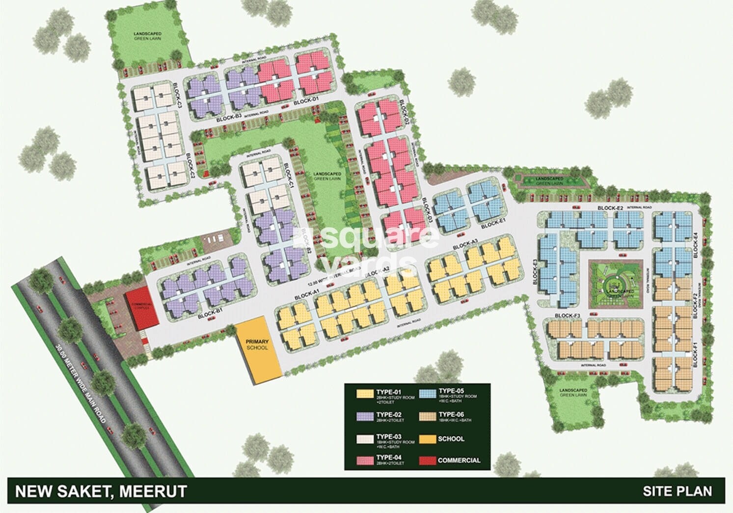 Insprosper New Saket Master Plan Image