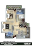 Insprosper New Saket 2 BHK Layout