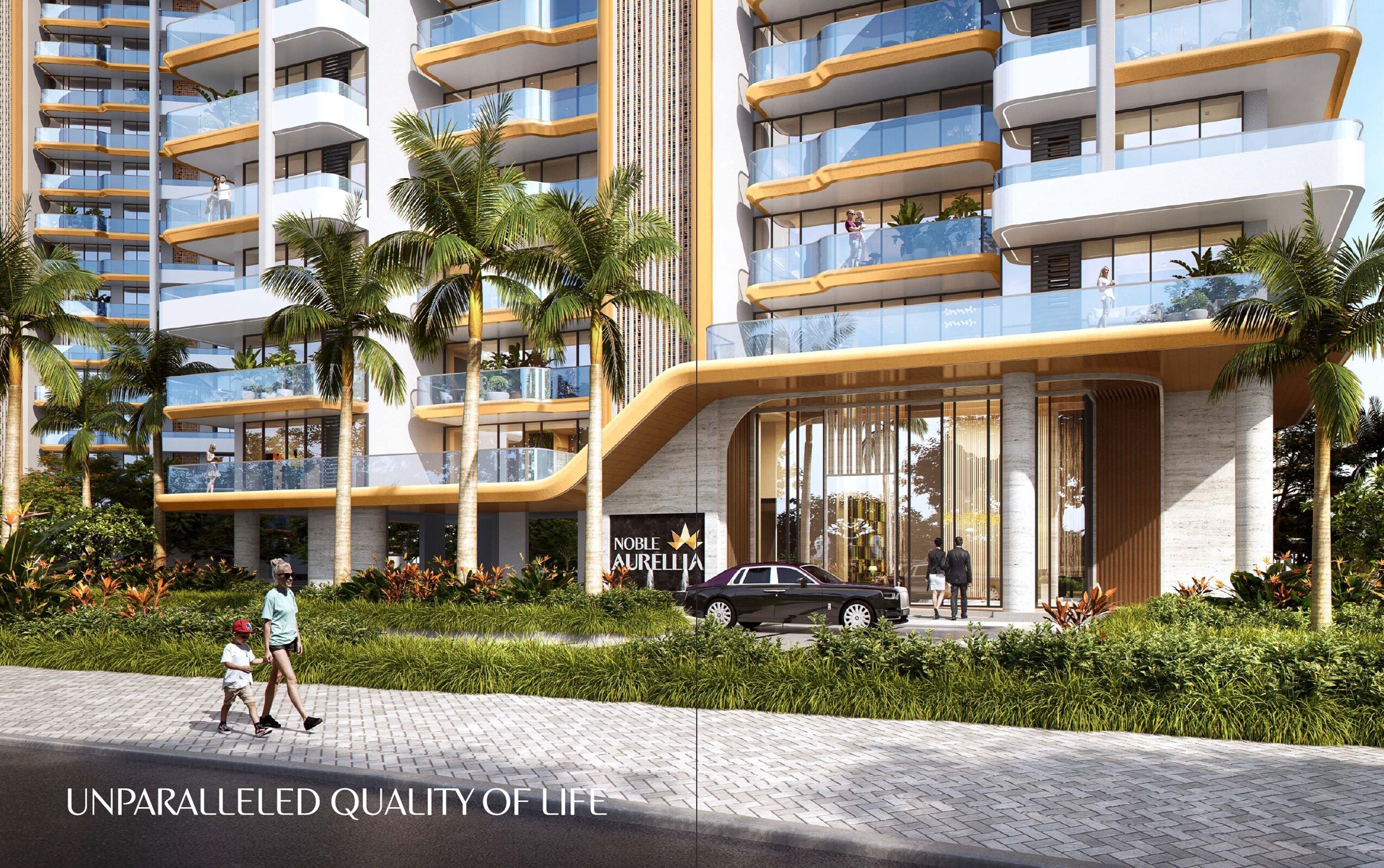 Noble Aurellia Apartment Exteriors 3