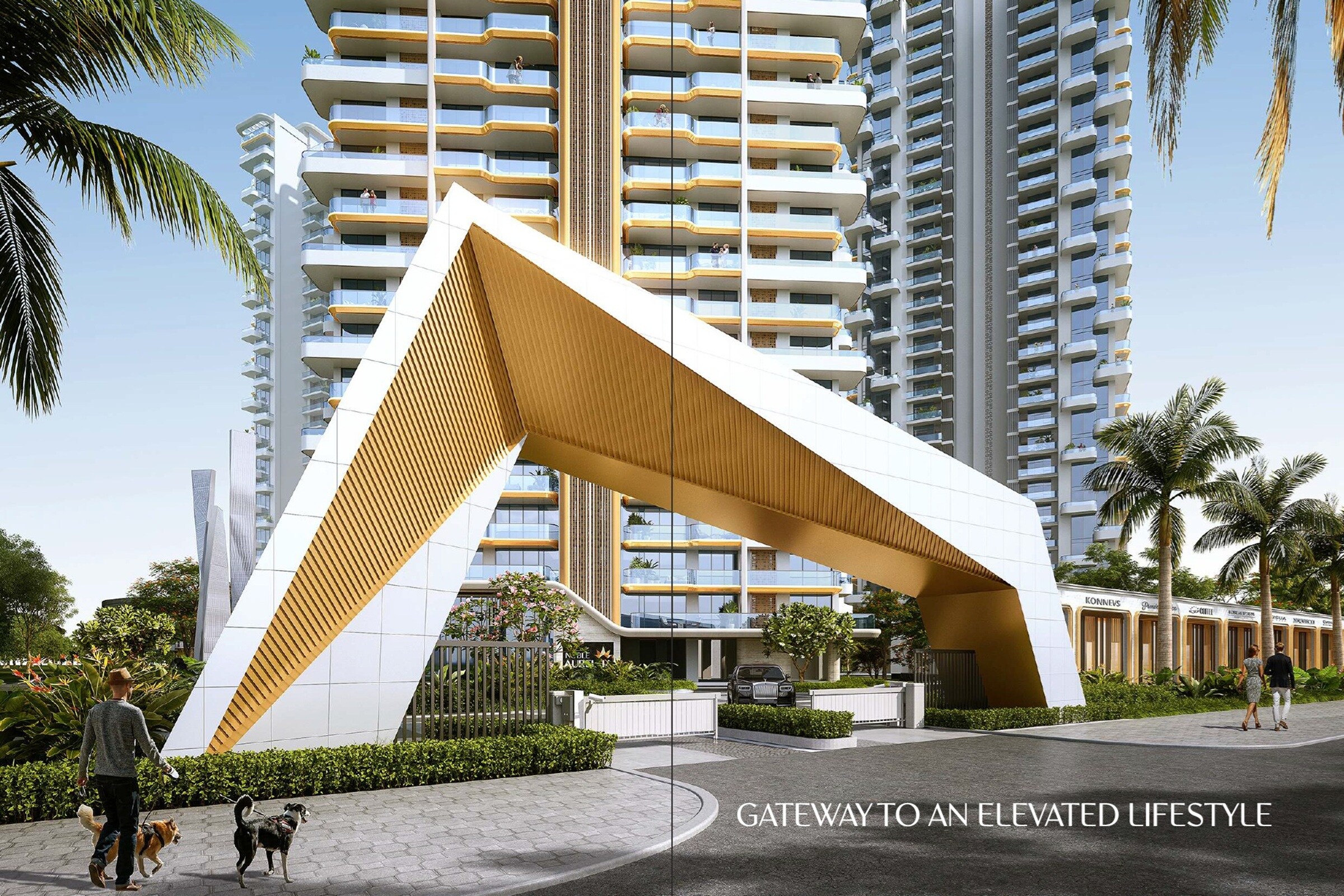 Noble Aurellia Entrance View