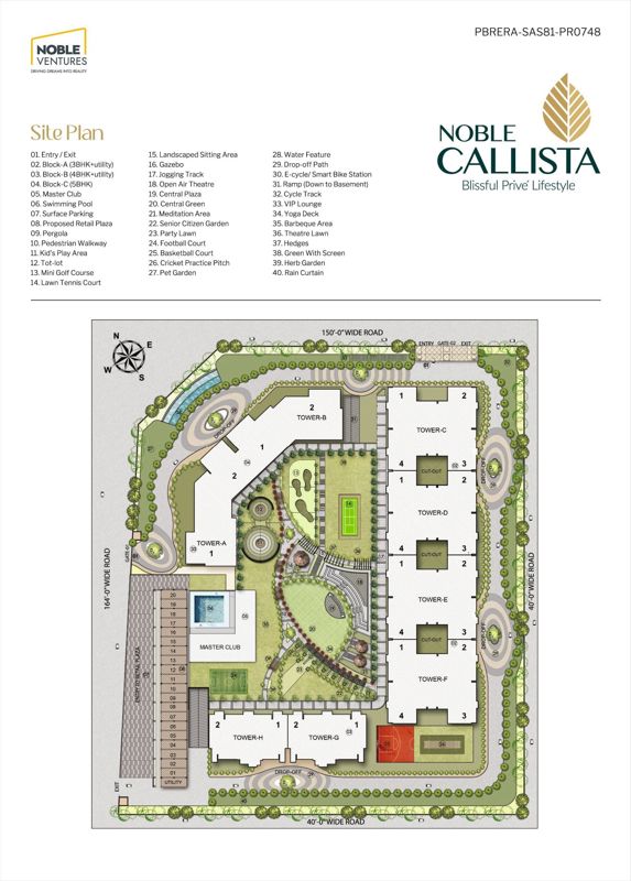 Noble Callista Master Plan Image