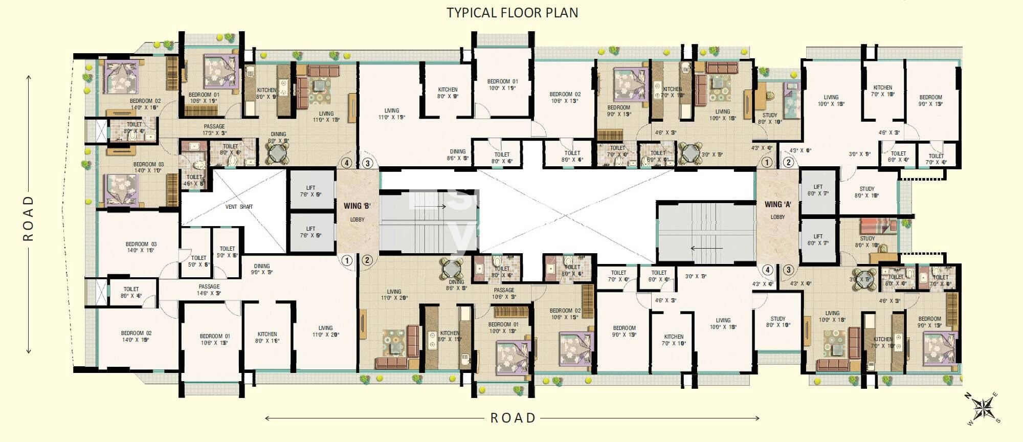 16 Mount Blanc Floor Plans