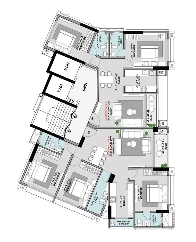 22 Alliance House Floor Plans