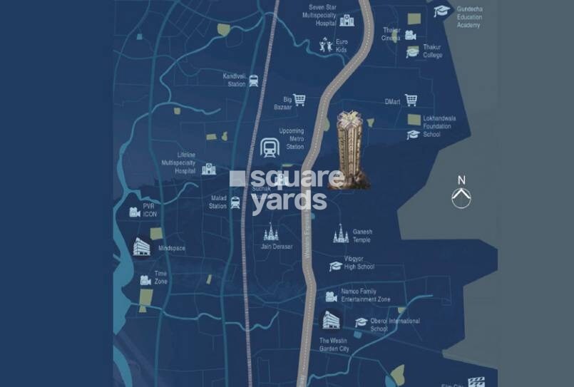 A And O F Residences Malad East Location Image