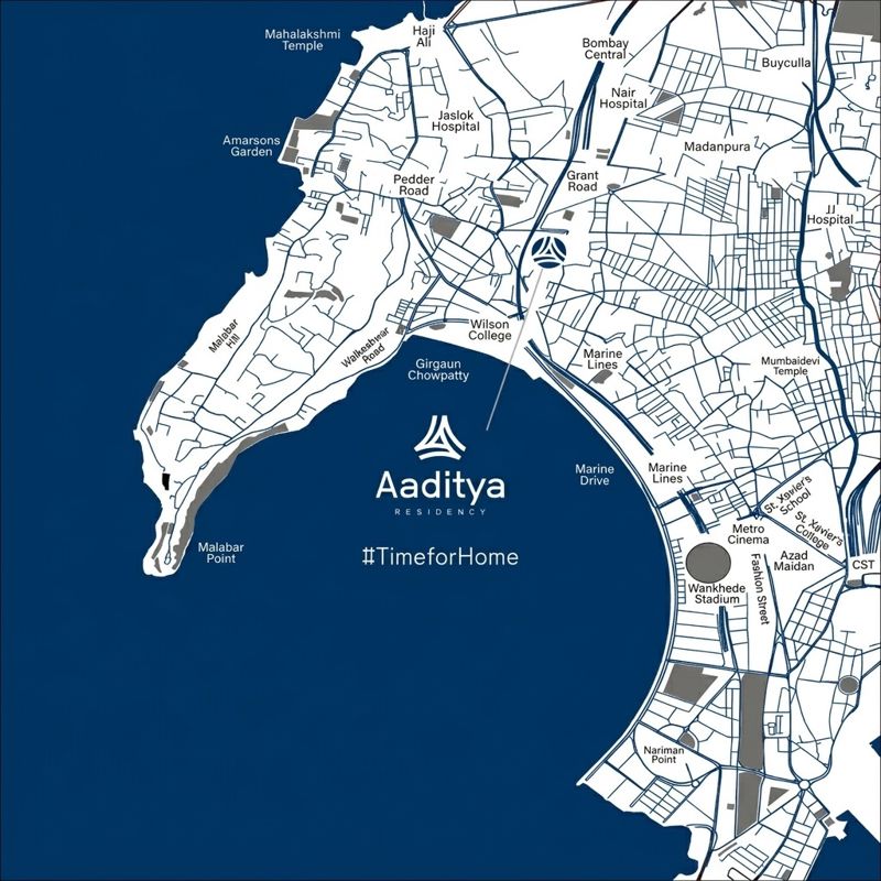 A K Aaditya Residences Location Image
