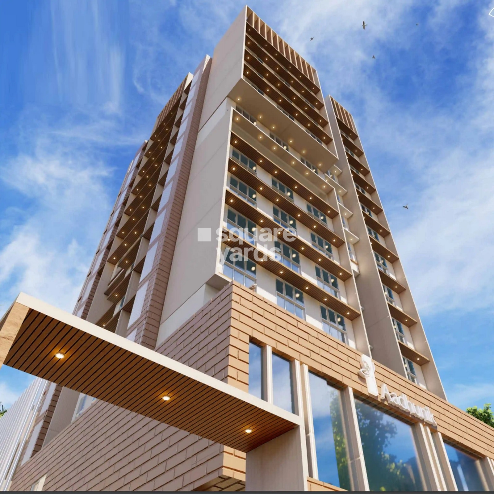 Aadhunik Bansi Terrace CHS Apartment Exteriors