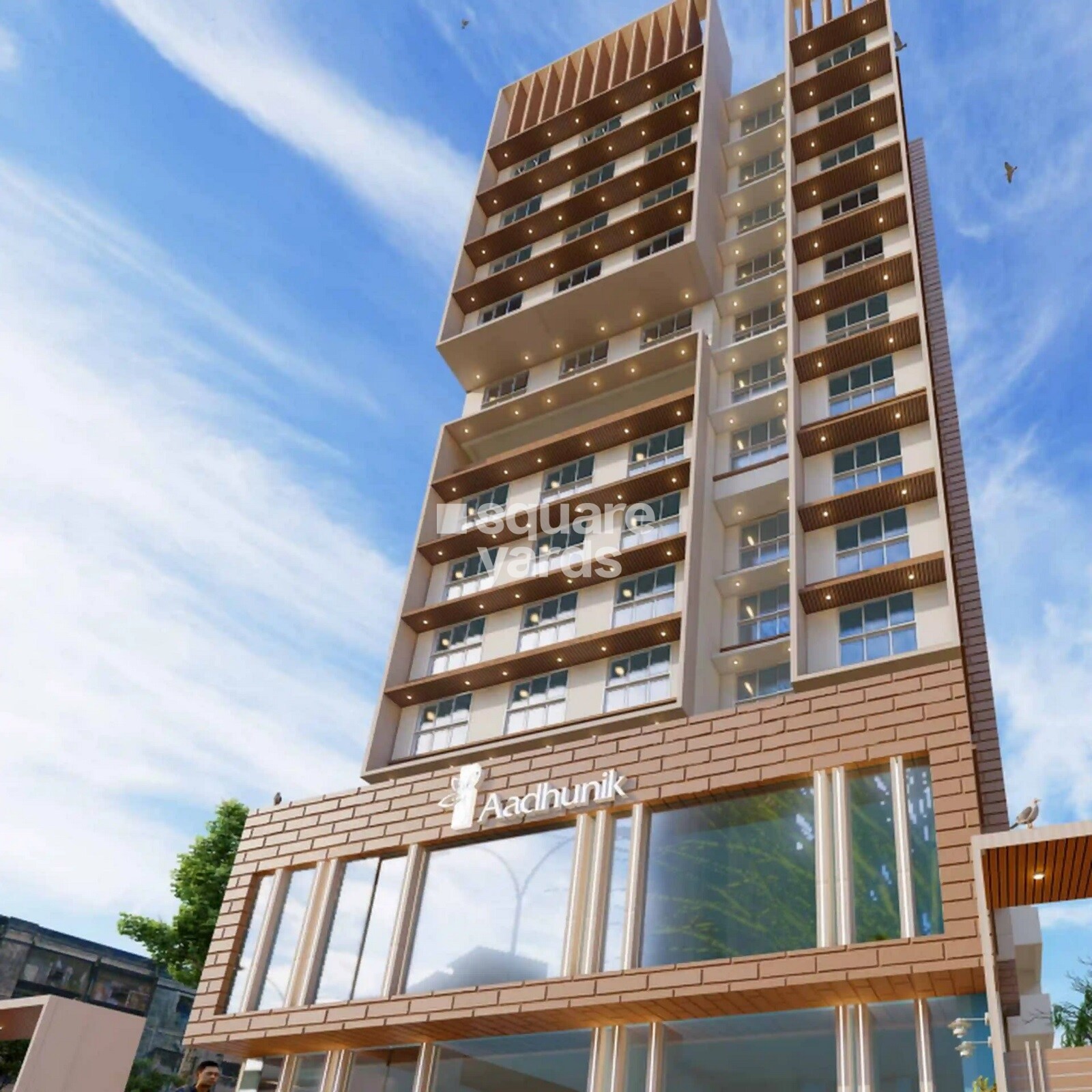 Aadhunik Bansi Terrace CHS Apartment Exteriors 2