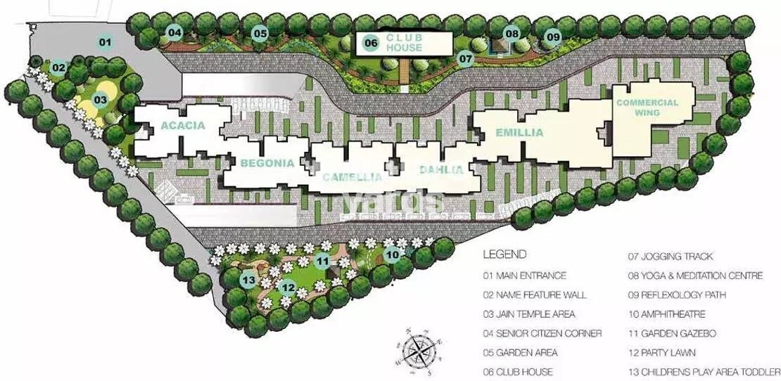 Aadi Allure Master Plan 1