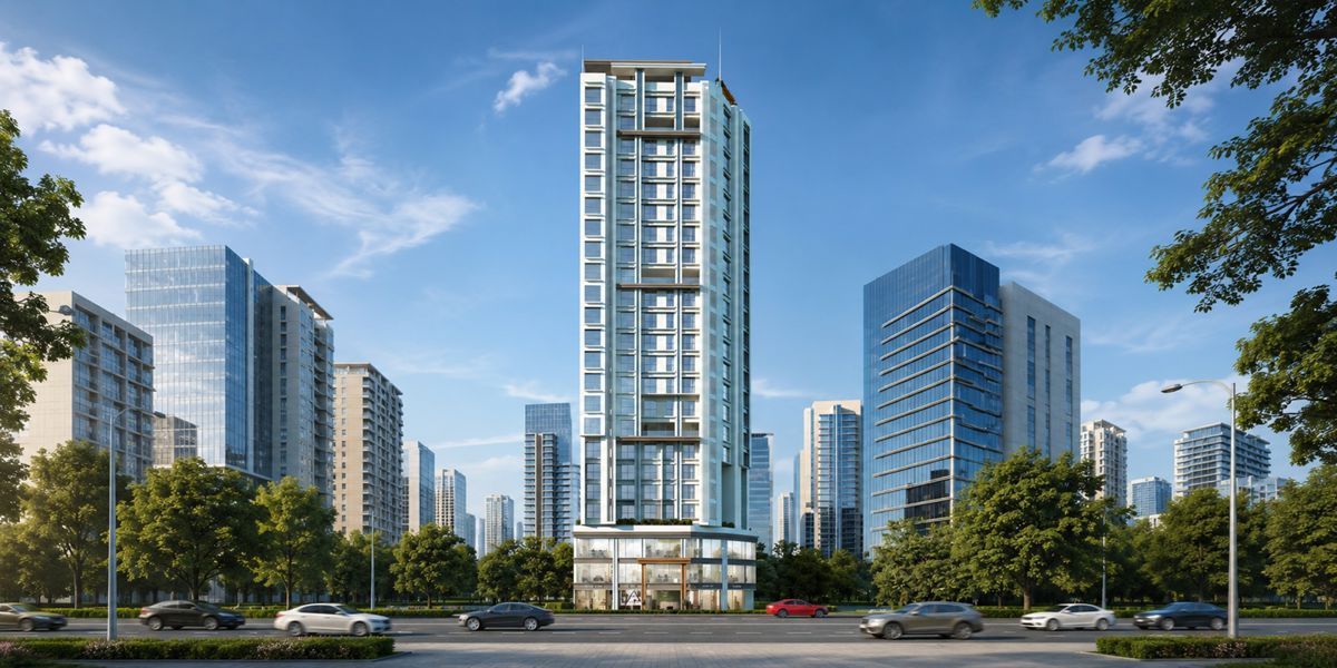 Aahana Landmark residential project in Sion