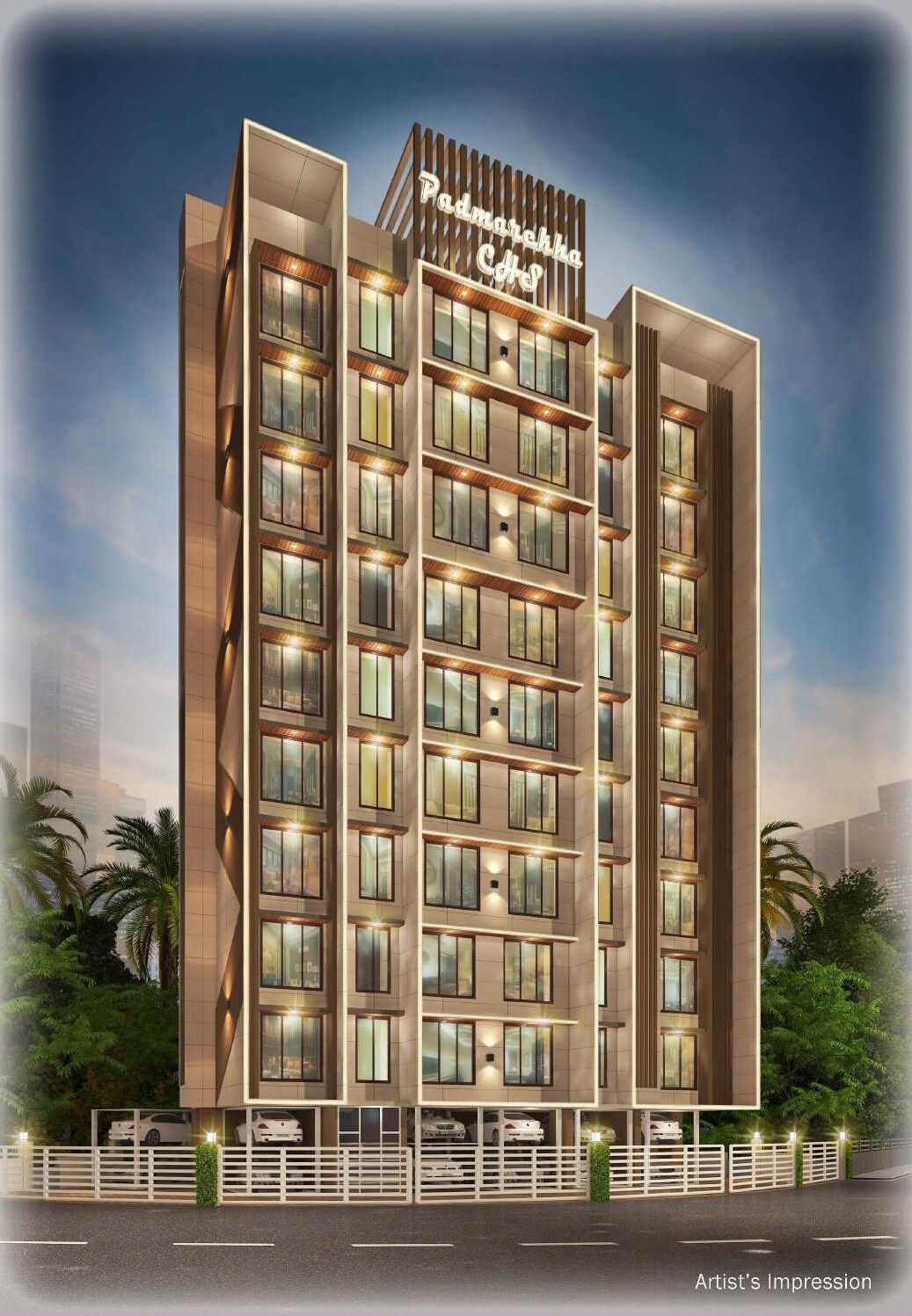 Aakar Padma Rekha CHS Apartment Exteriors