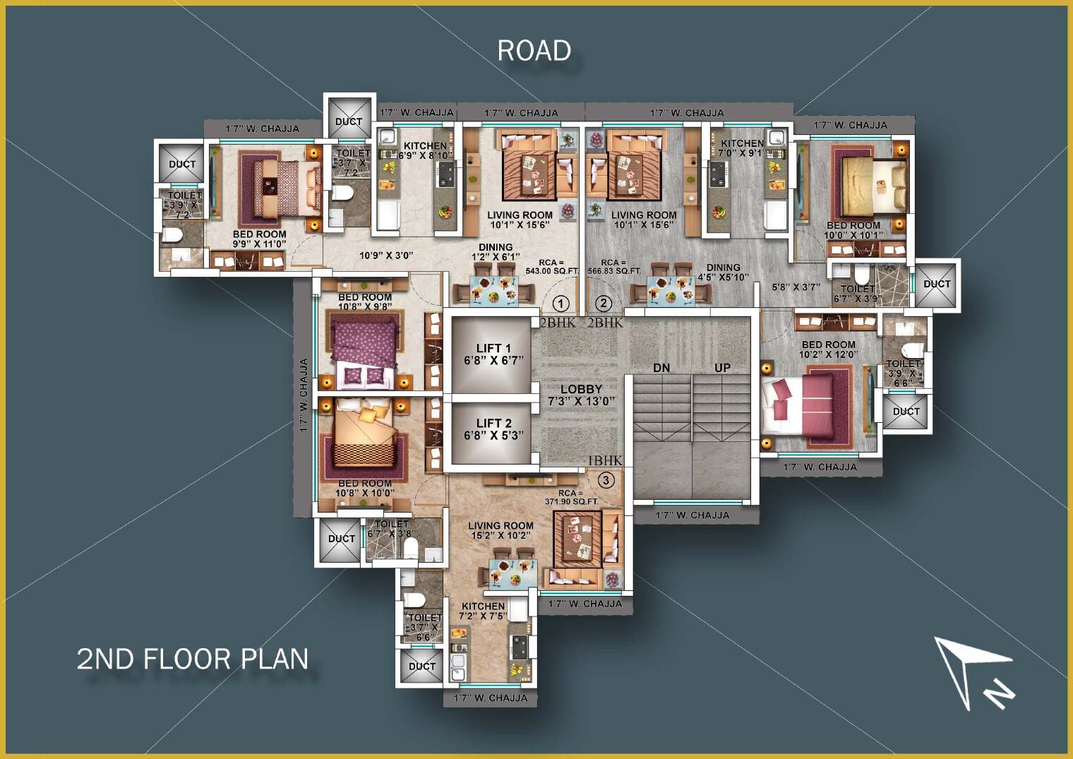 Aakar Padma Rekha CHS Floor Plans 2