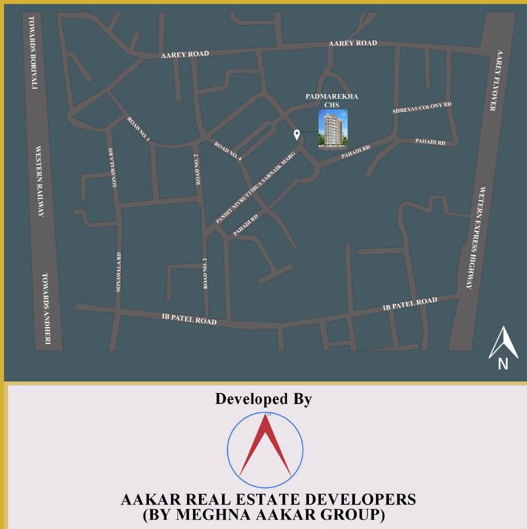 Aakar Padma Rekha CHS Location Image